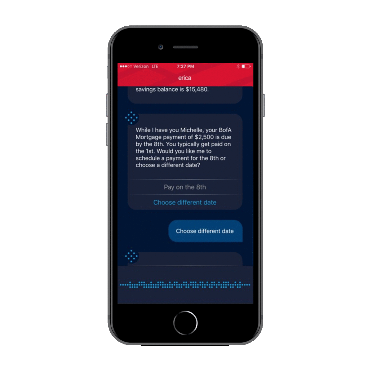 erica ai chatbot for banking 