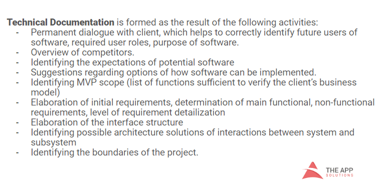 what is technical documentation