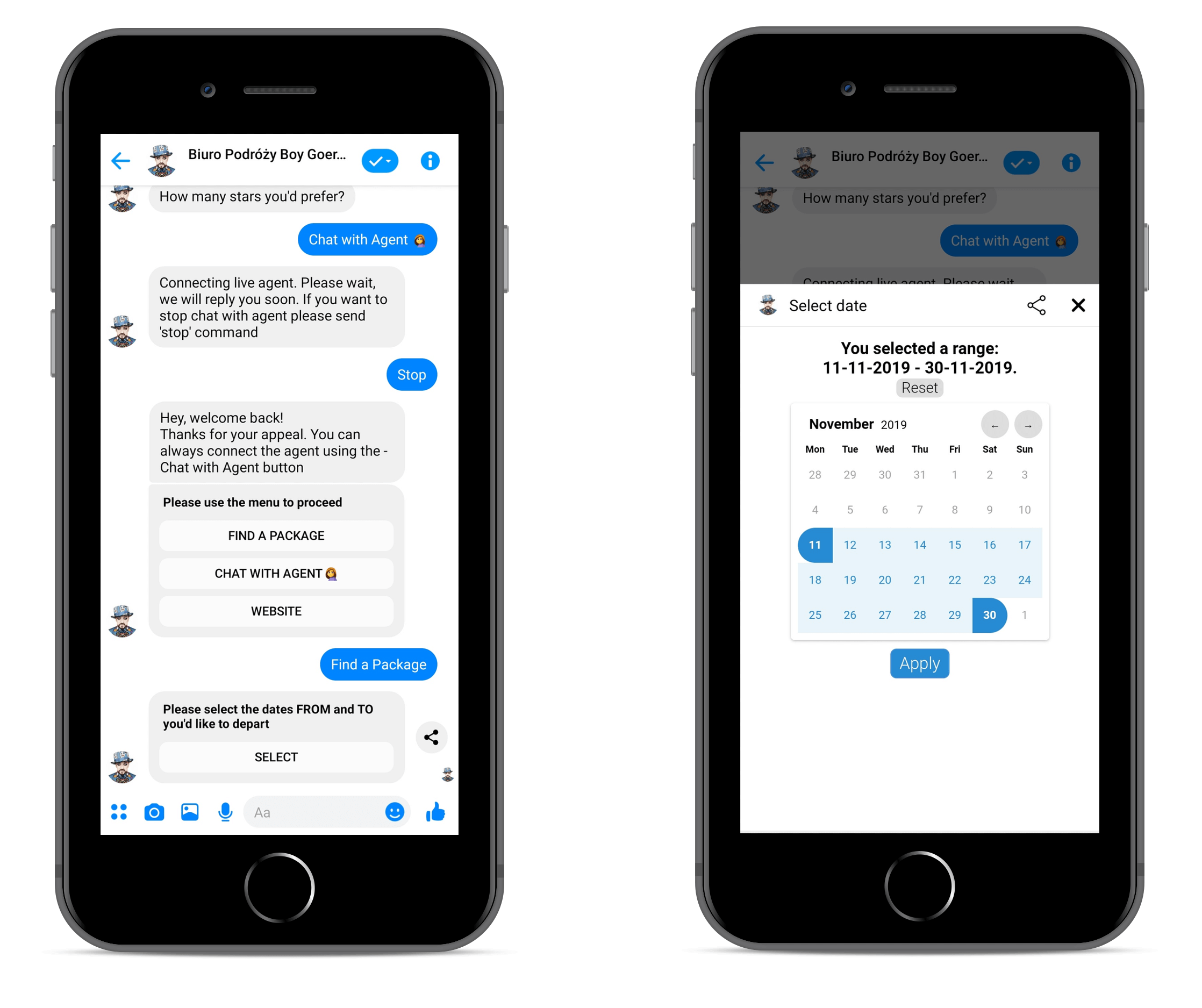How to develop a facebook messanger chatbot 