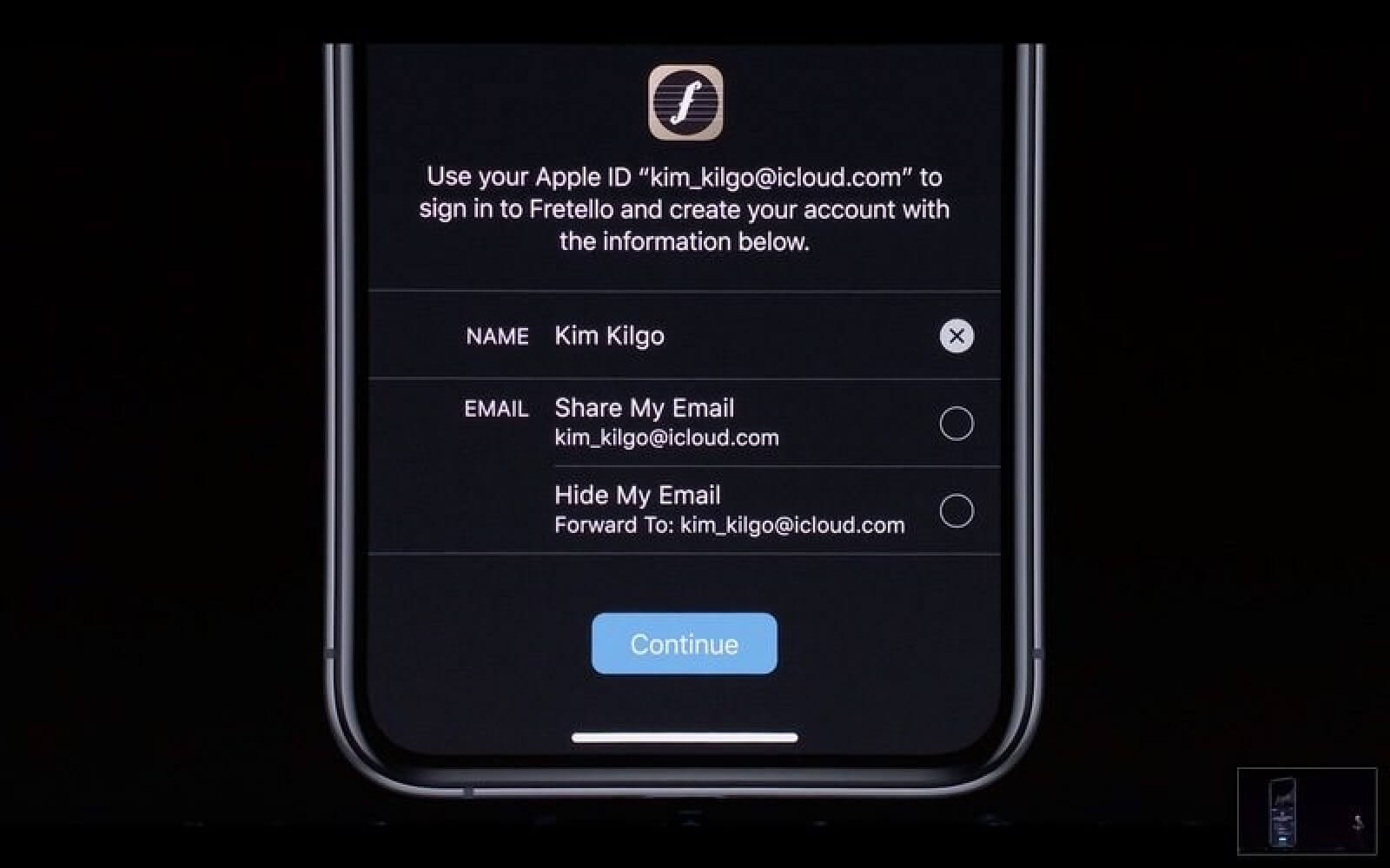To protect Apple users’ security, the company developed its sign-on AP
