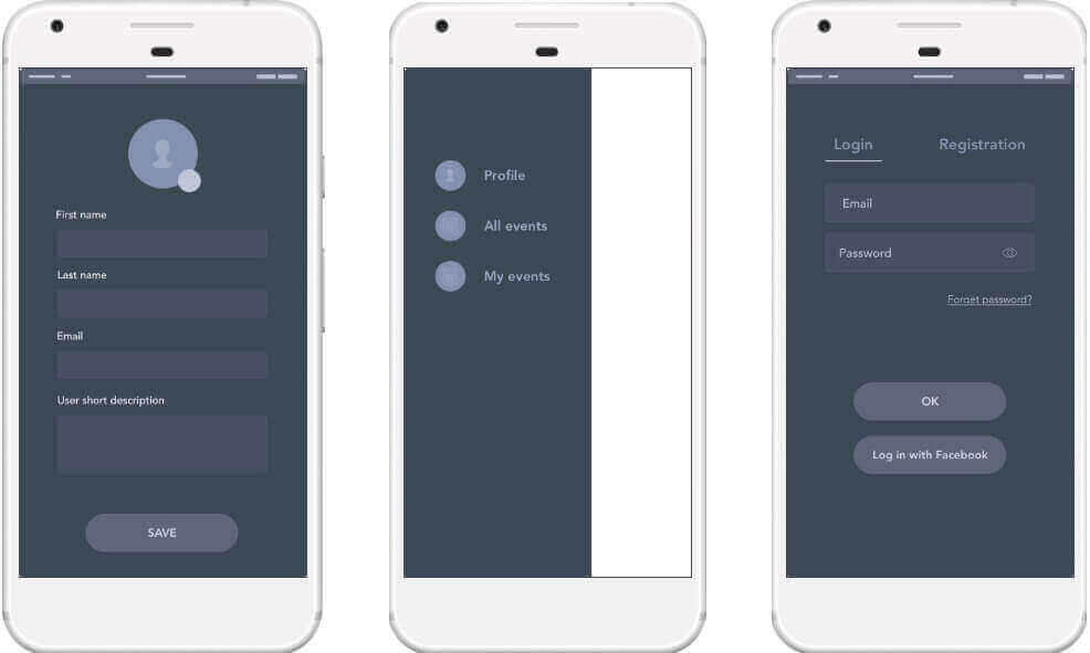 mobile app prototype 