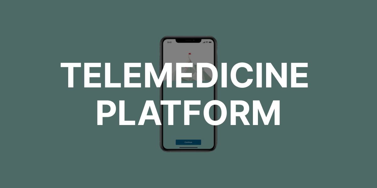 A white-label telemedicine platform