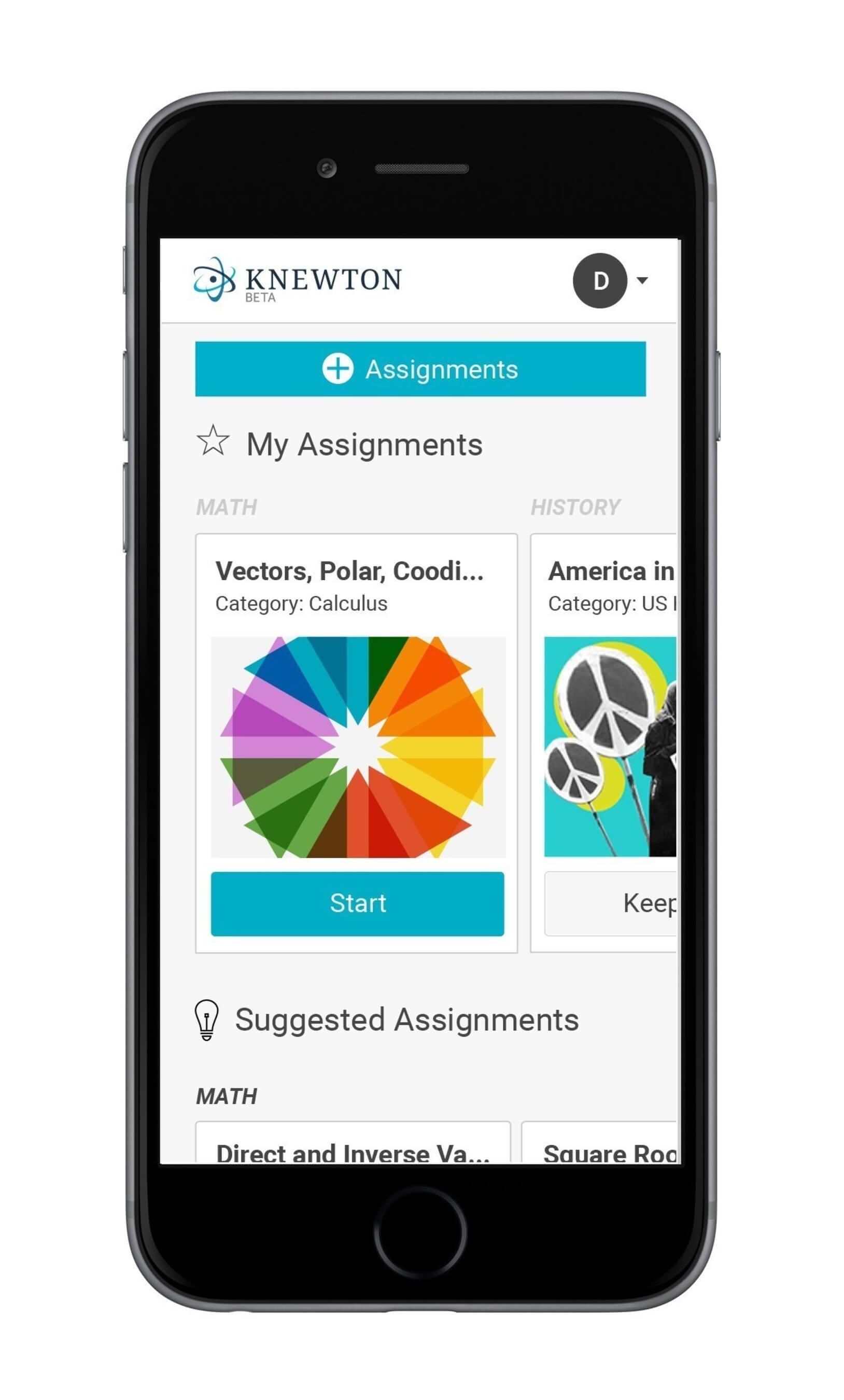 ai education mobile app 