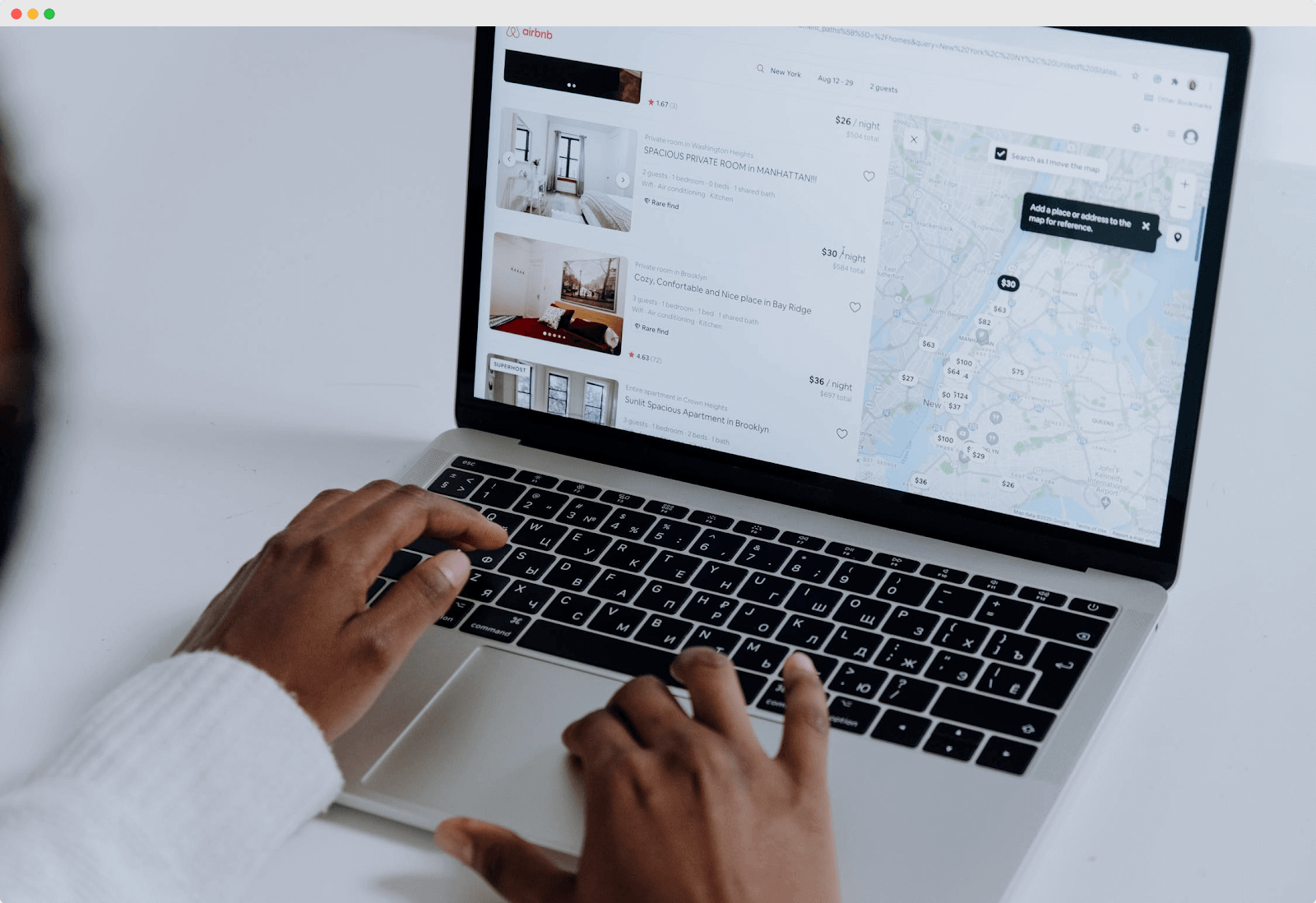 geolocation app development guide airbnb