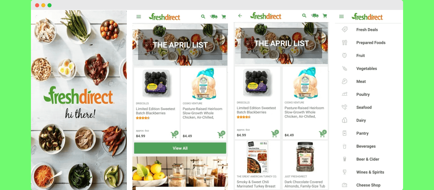 grocery on demand app development 
