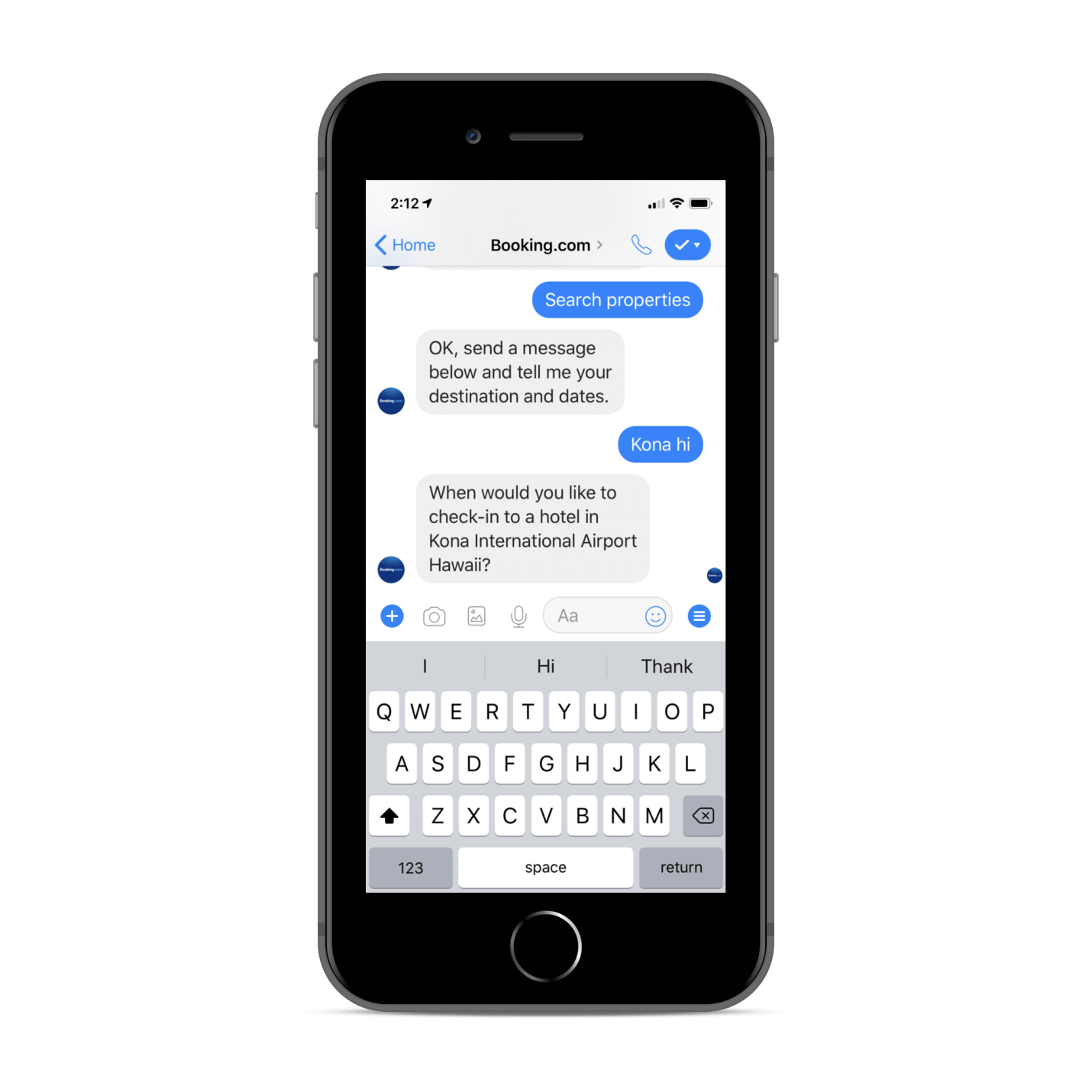 Booking chatbot